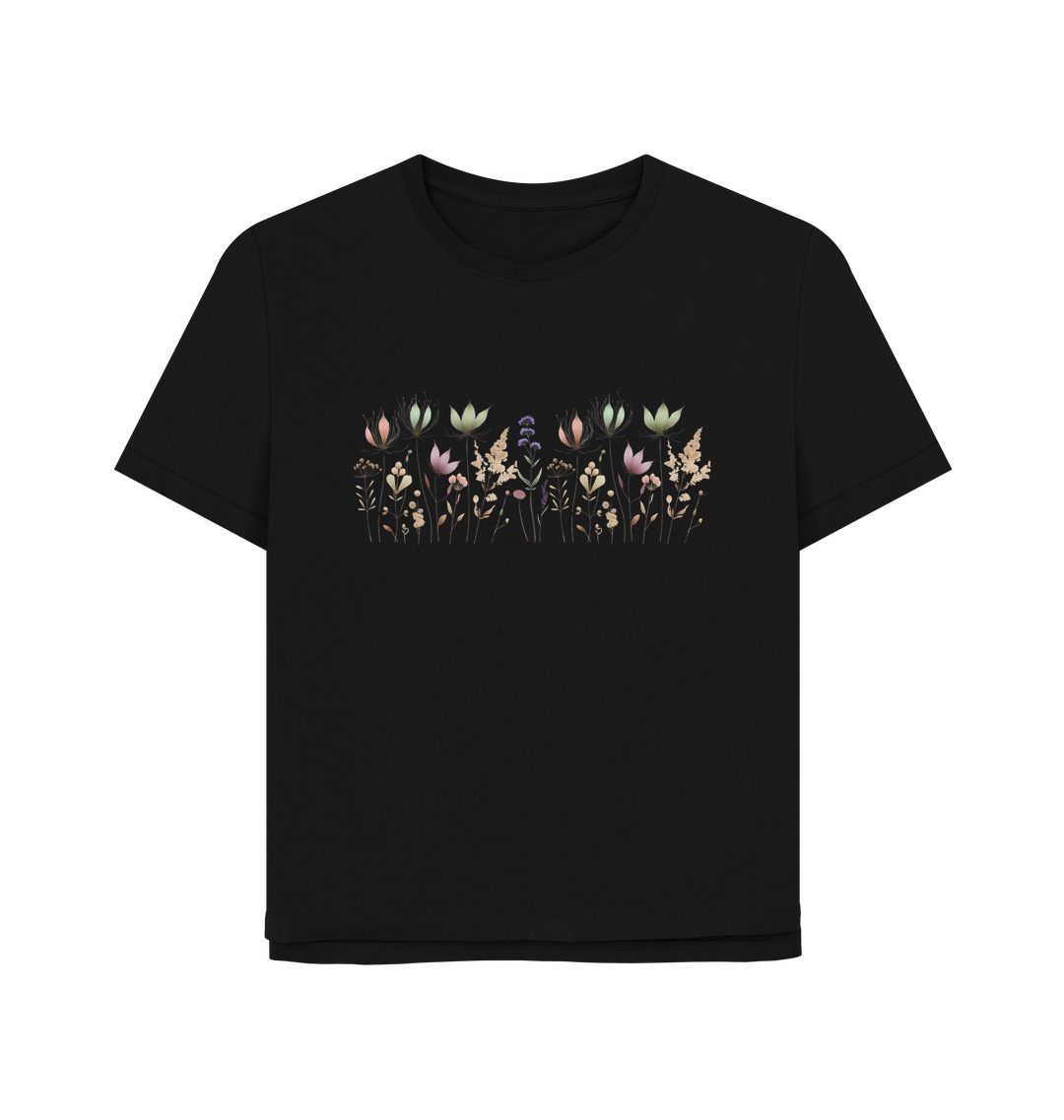 Black Printed T-shirt