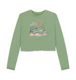 Sage Printed Boxy Jumpers