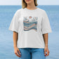 Dancing Fields Women's Oversized Organic T-Shirt - Loom & Sprout