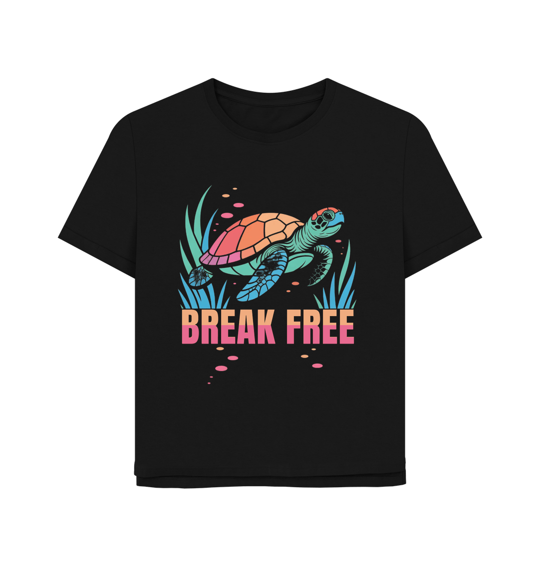 Black Printed T-shirt