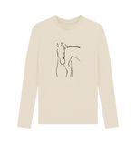 Oat Printed Long Sleeve T Shirt