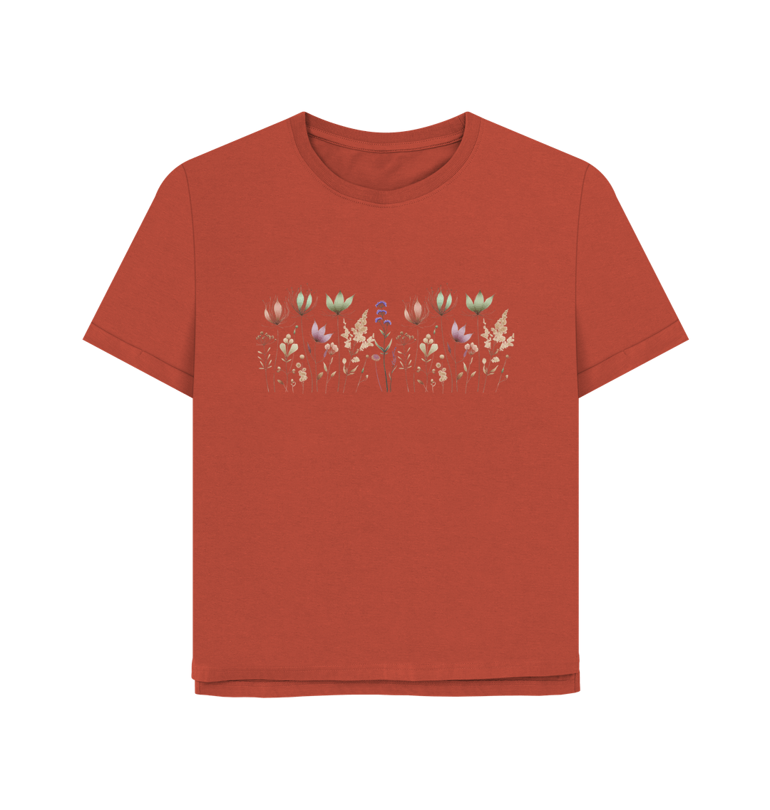 Rust Printed T-shirt