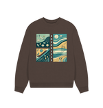 Chocolate Printed Sweater