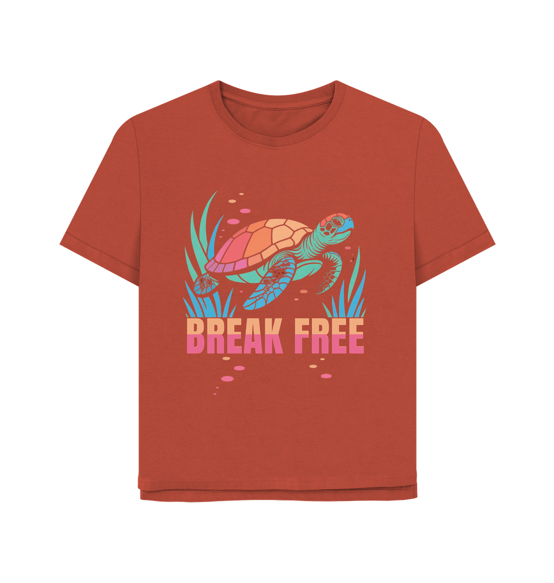 Rust Printed T-shirt