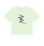 Pastel Green Printed T-shirt