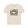Earth's Umbrella Women's Relax Fit Organic T-shirt - Oat