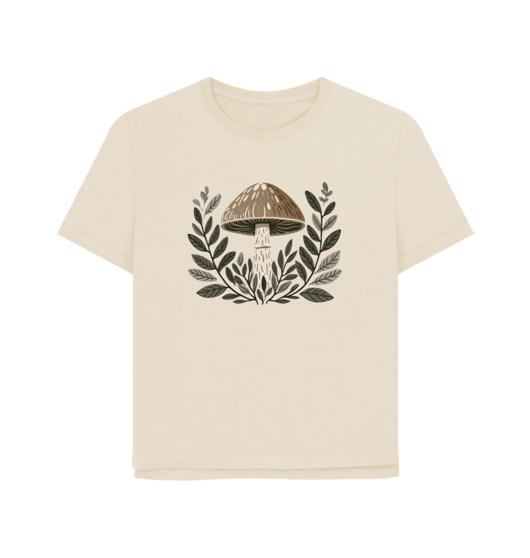 Earth's Umbrella Women's Relax Fit Organic T-shirt - Loom & Sprout