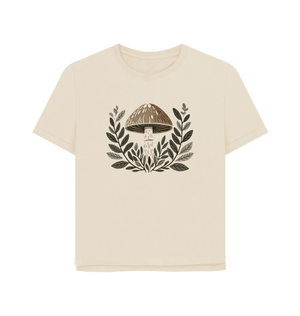 Earth's Umbrella Women's Relax Fit Organic T-shirt - Loom & Sprout