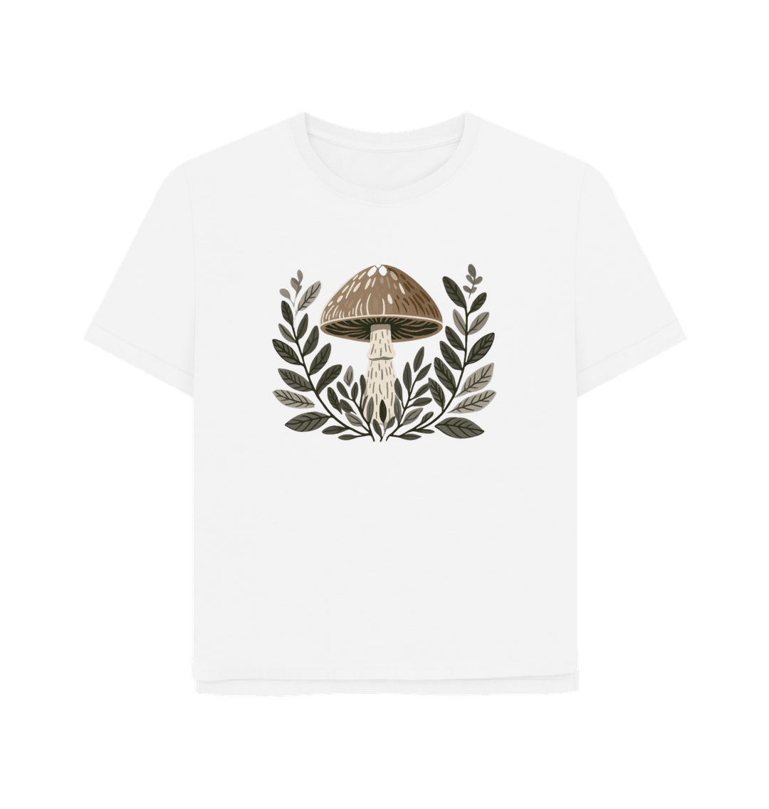 Earth's Umbrella Women's Relax Fit Organic T-shirt - Loom & Sprout