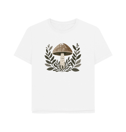 Earth's Umbrella Women's Relax Fit Organic T-shirt - Loom & Sprout