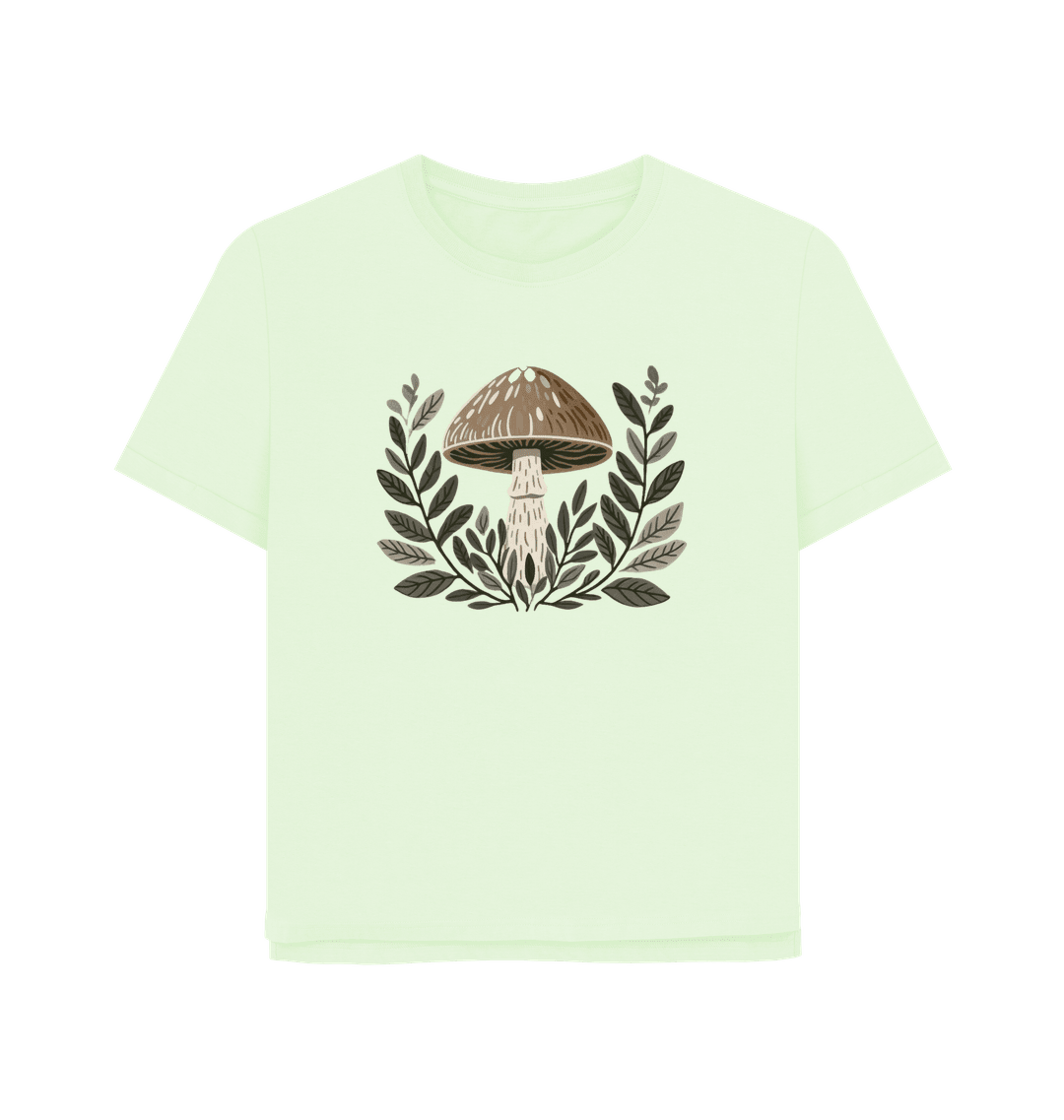 Earth's Umbrella Women's Relax Fit Organic T-shirt - Loom & Sprout