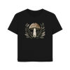 Earth's Umbrella Women's Relax Fit Organic T-shirt - Black