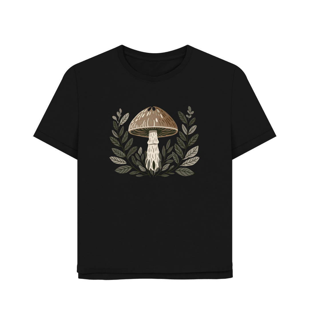 Earth's Umbrella Women's Relax Fit Organic T-shirt - Loom & Sprout
