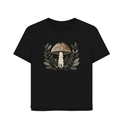 Earth's Umbrella Women's Relax Fit Organic T-shirt - Loom & Sprout