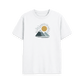White Printed T-shirt Front
