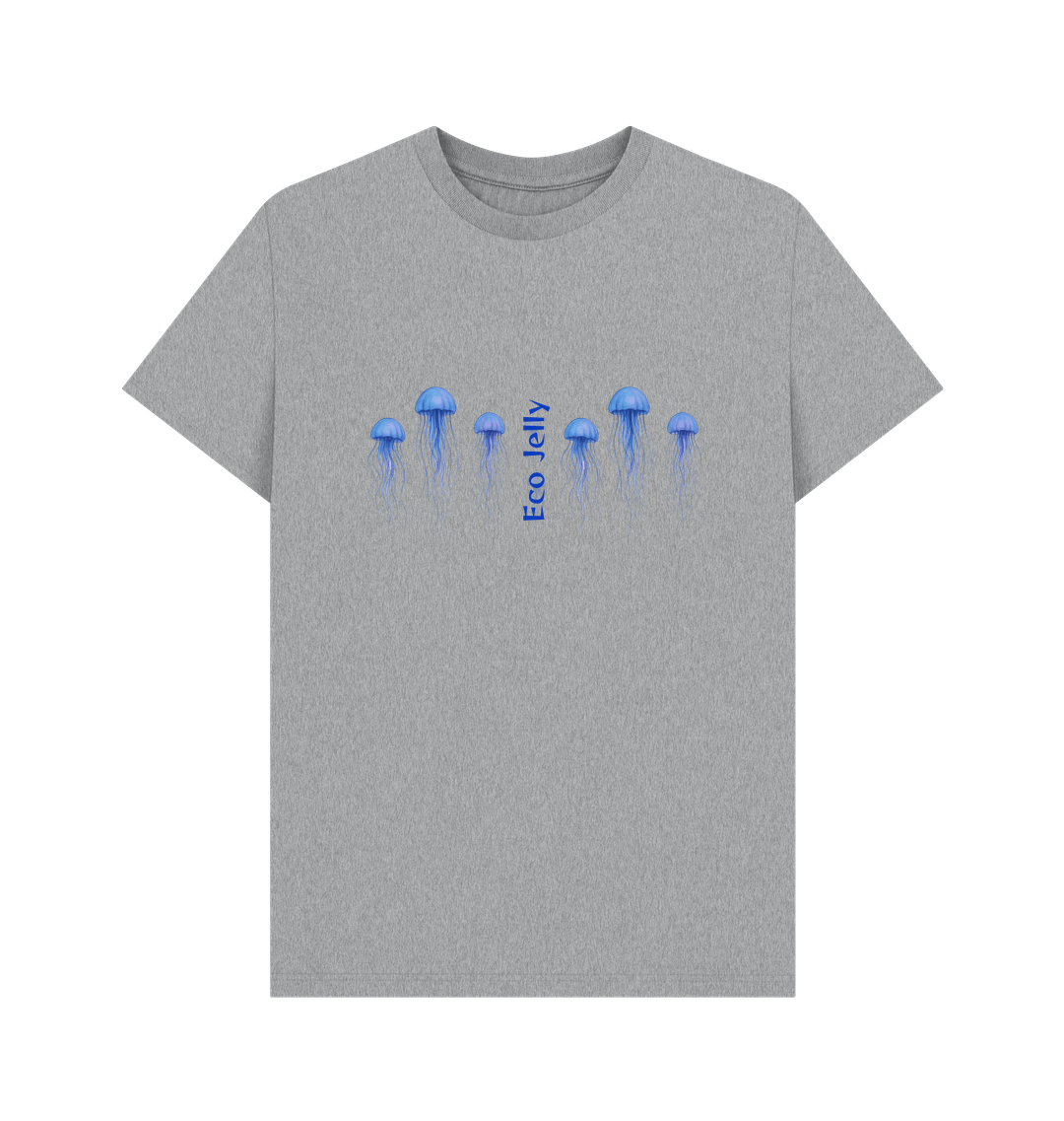 Athletic Grey Printed T-shirt