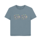 Stone Blue Printed T-shirt