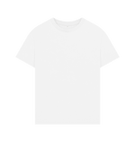 White Men's Oversized Organic T-Shirts