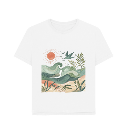 White Printed T-shirt
