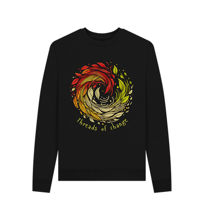 Black Printed Sweater