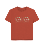 Field of Dreams Women's Relax Fit Organic T shirt - Loom & Sprout