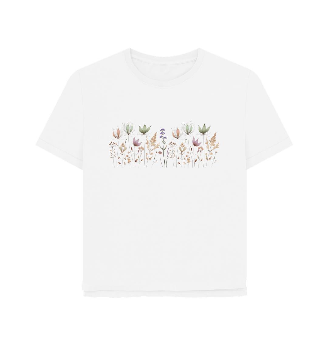 Field of Dreams Women's Relax Fit Organic T shirt - Loom & Sprout