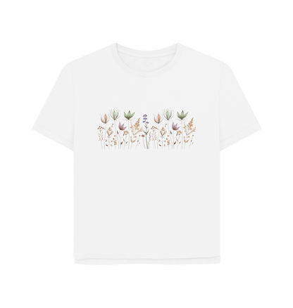 Field of Dreams Women's Relax Fit Organic T shirt - Loom & Sprout