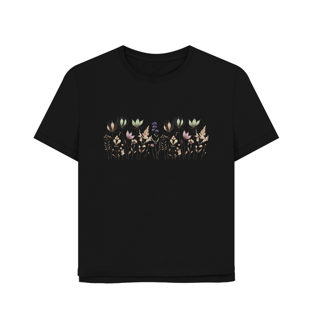 Field of Dreams Women's Relax Fit Organic T shirt - Loom & Sprout