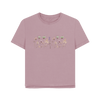 Field of Dreams Women's Relax Fit Organic T shirt - Mauve