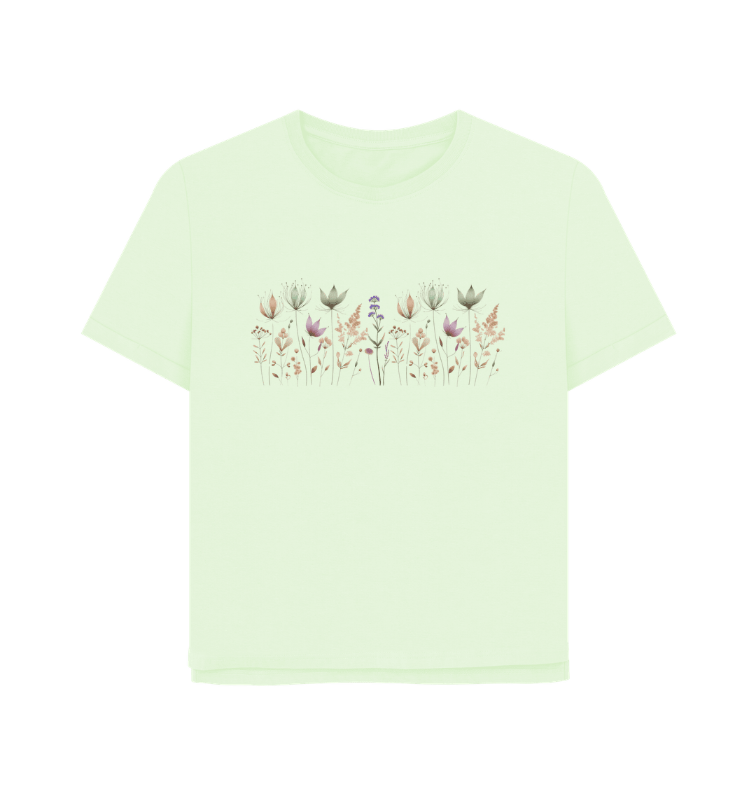 Field of Dreams Women's Relax Fit Organic T shirt - Loom & Sprout