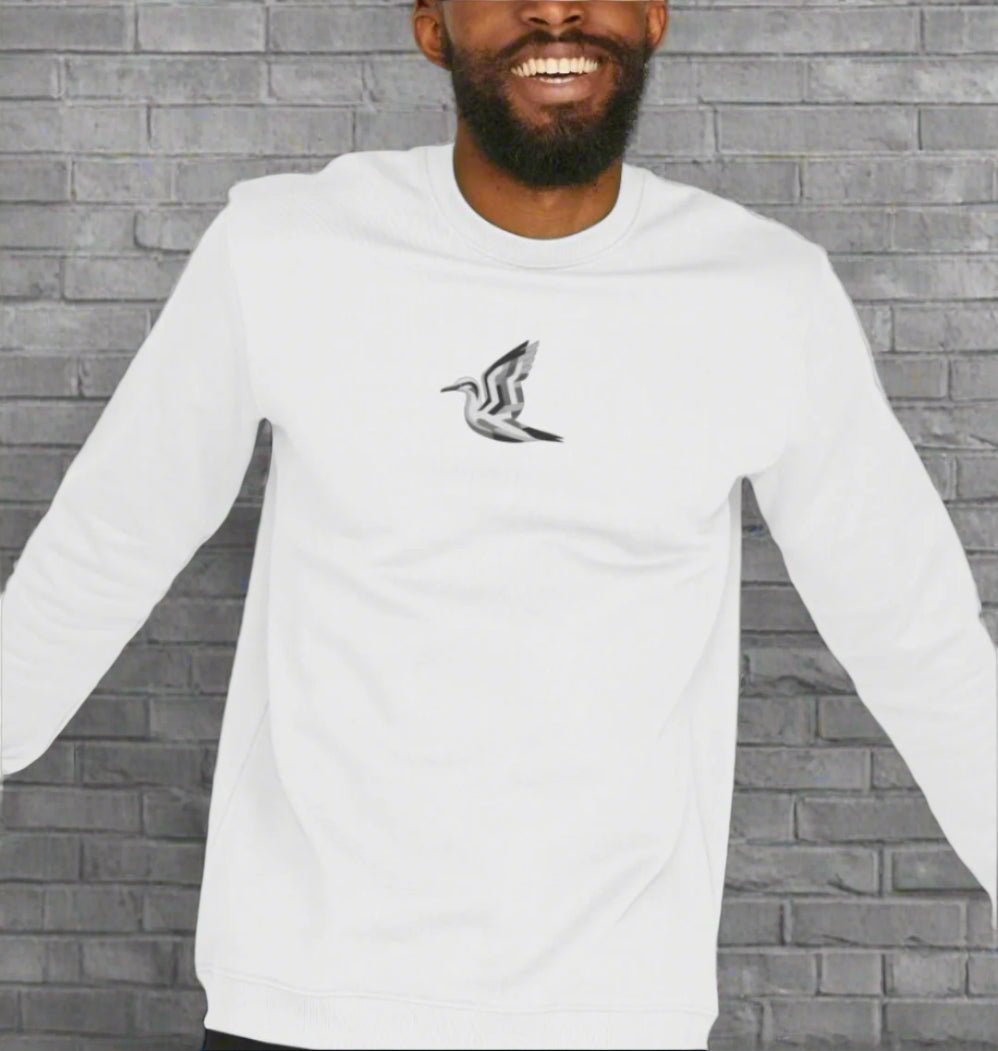 Flying Spirit Crew Neck Organic Sweatshirt - Loom & Sprout
