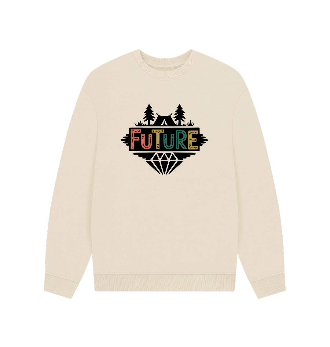 Future Men's Oversized Organic Sweatshirt - Loom & Sprout