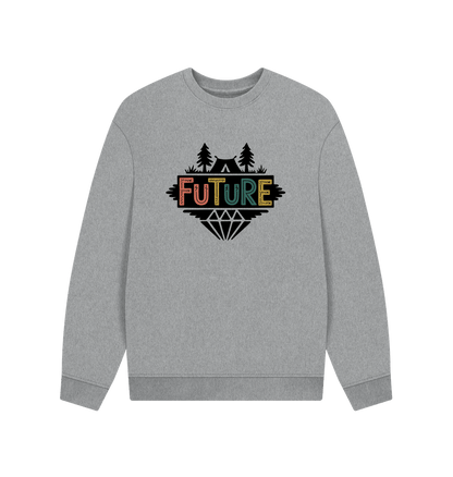 Future Men's Oversized Organic Sweatshirt - Loom & Sprout