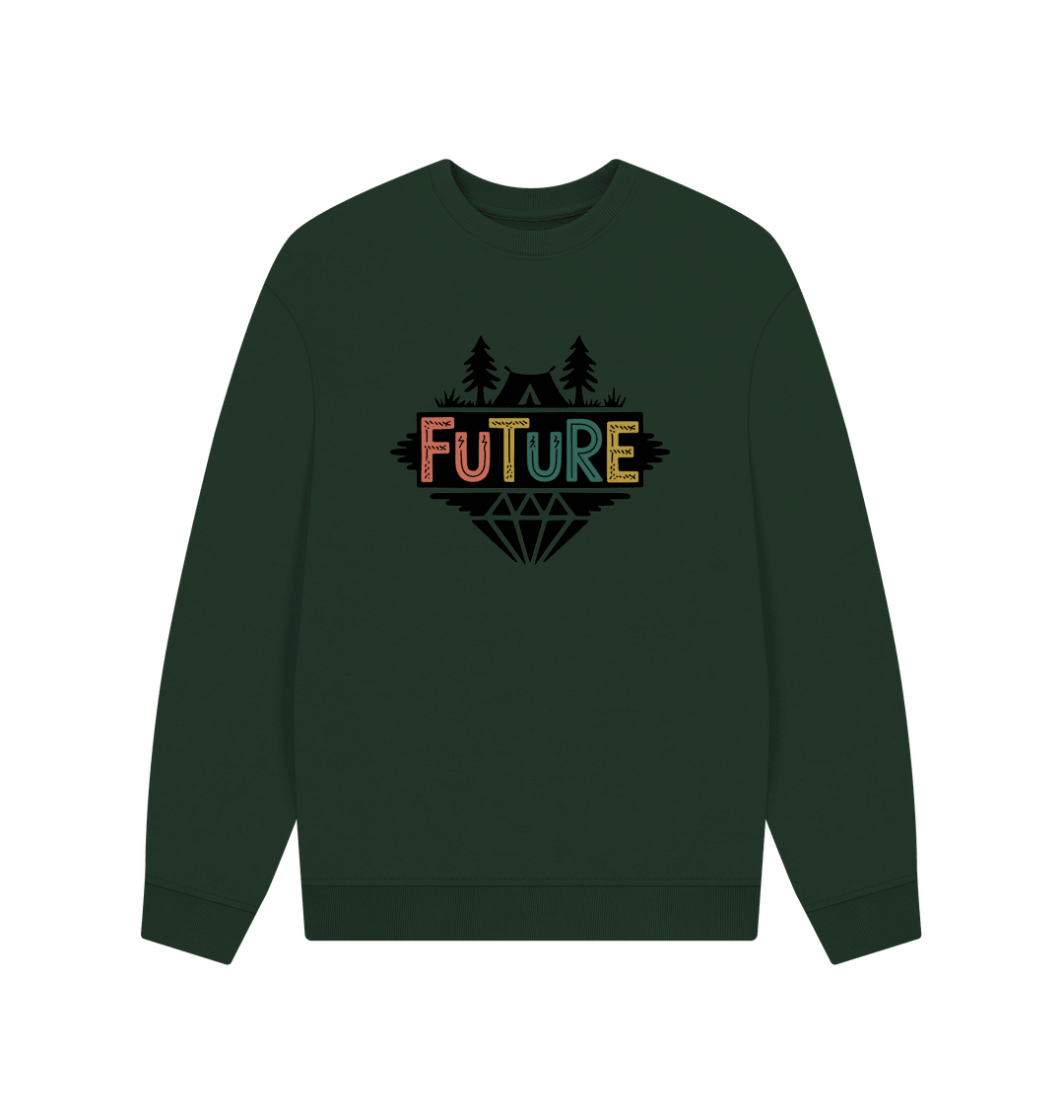 Future Men's Oversized Organic Sweatshirt - Loom & Sprout