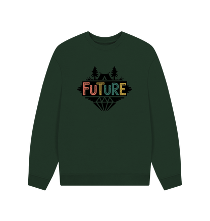 Future Men's Oversized Organic Sweatshirt - Loom & Sprout
