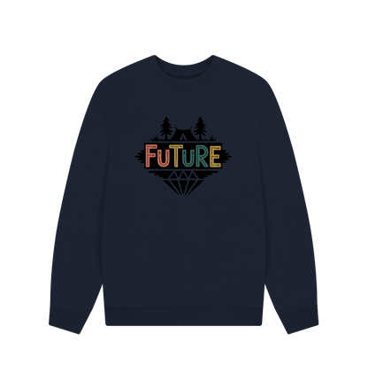 Future Men's Oversized Organic Sweatshirt - Loom & Sprout