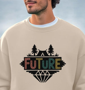 Future Men's Oversized Organic Sweatshirt - Loom & Sprout
