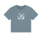 Gliding Gulls Women's Boxy Fit Organic T-Shirt - Loom & Sprout