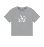 Gliding Gulls Women's Boxy Fit Organic T-Shirt - Loom & Sprout