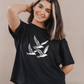 Gliding Gulls Women's Boxy Fit Organic T-Shirt - Loom & Sprout