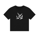 Gliding Gulls Women's Boxy Fit Organic T-Shirt - Loom & Sprout