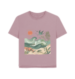 Golden Horizon Women's Relaxed Fit Organic T-Shirt - Loom & Sprout