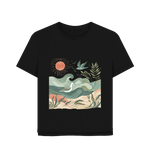Golden Horizon Women's Relaxed Fit Organic T-Shirt - Loom & Sprout