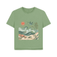 Golden Horizon Women's Relaxed Fit Organic T-Shirt - Loom & Sprout