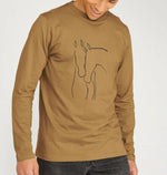 Graceful Horses Men's Long Sleeve T-Shirts - Loom & Sprout