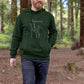 Graceful Horses Men's Pullover Organic Hoodie - Loom & Sprout