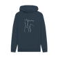 Graceful Horses Men's Pullover Organic Hoodie - Loom & Sprout