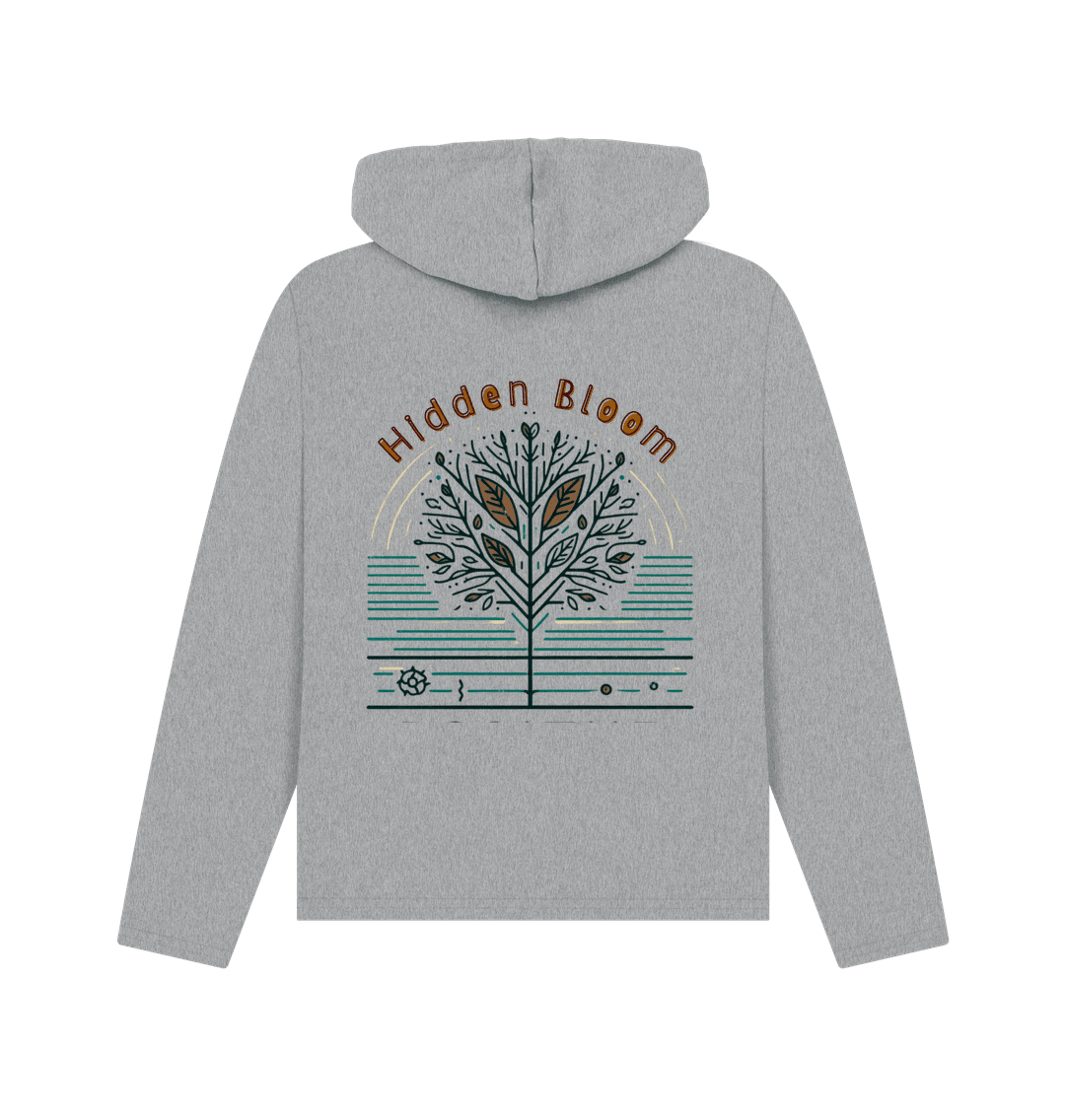 Hidden Bloom Women's Relaxed Fit Hoodie - Loom & Sprout