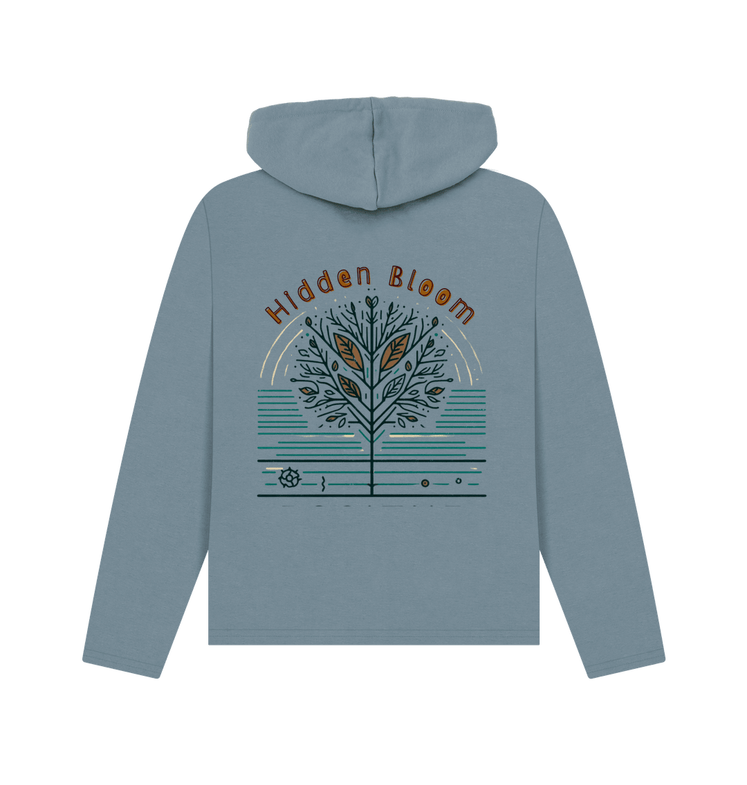 Hidden Bloom Women's Relaxed Fit Hoodie - Loom & Sprout