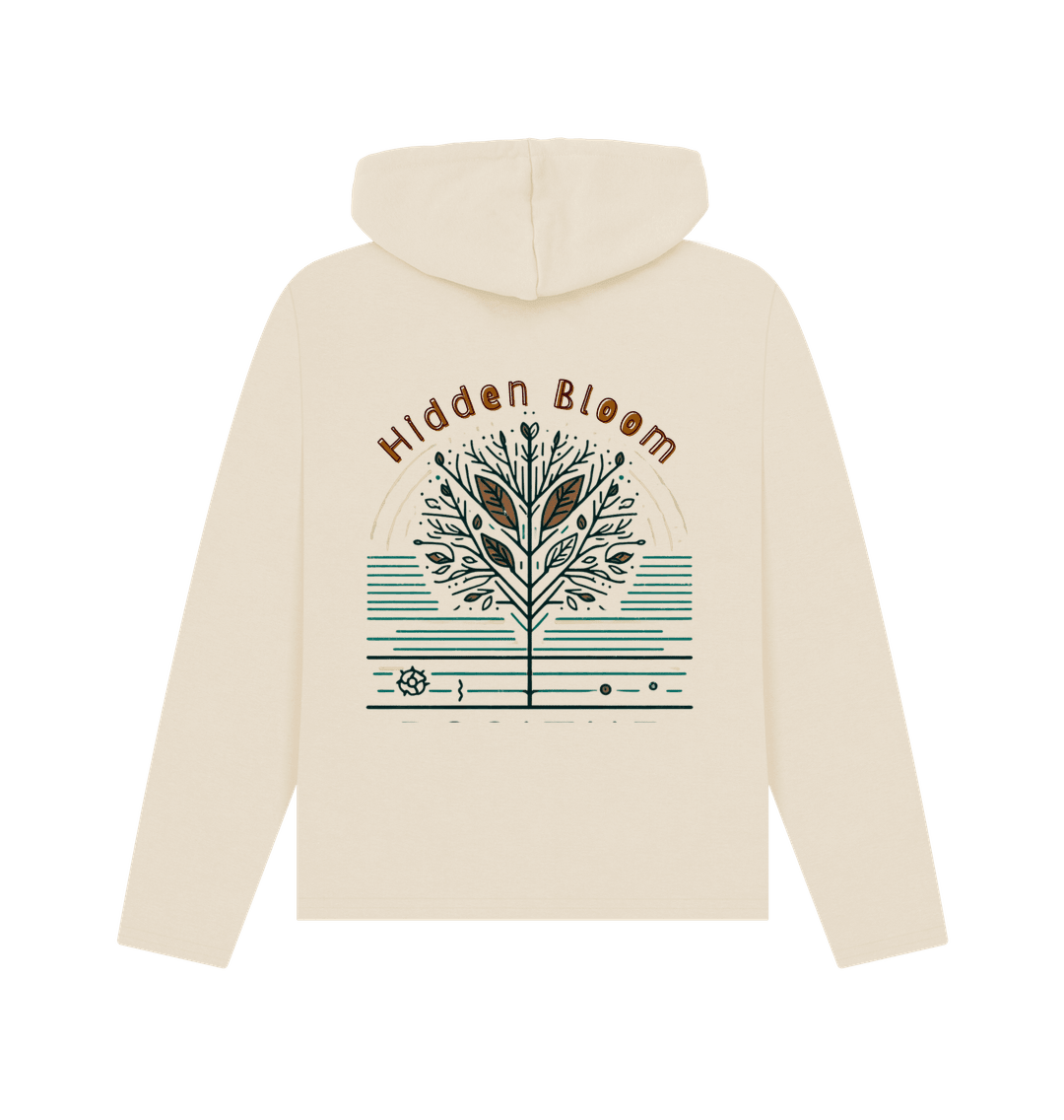 Hidden Bloom Women's Relaxed Fit Hoodie - Loom & Sprout